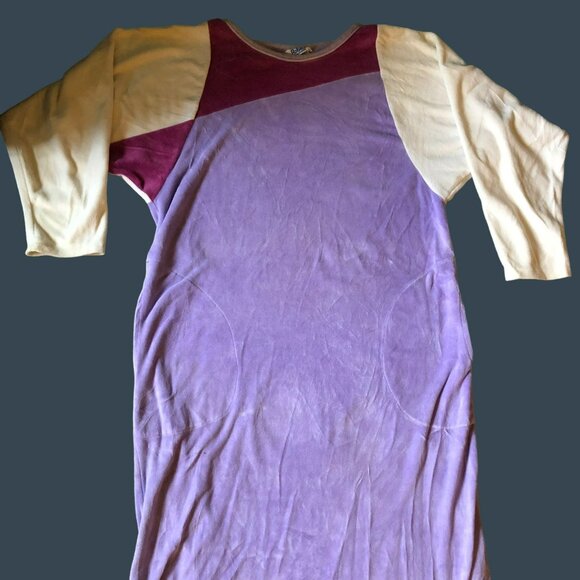 California ROC Other - California ROC Purple Velour Robe Housecoat Sz M USA Maxi Pockets